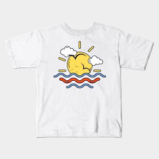 Cool Summer Design Kids T-Shirt